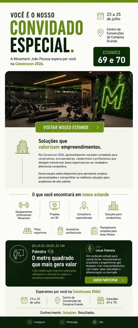 Layout do Site